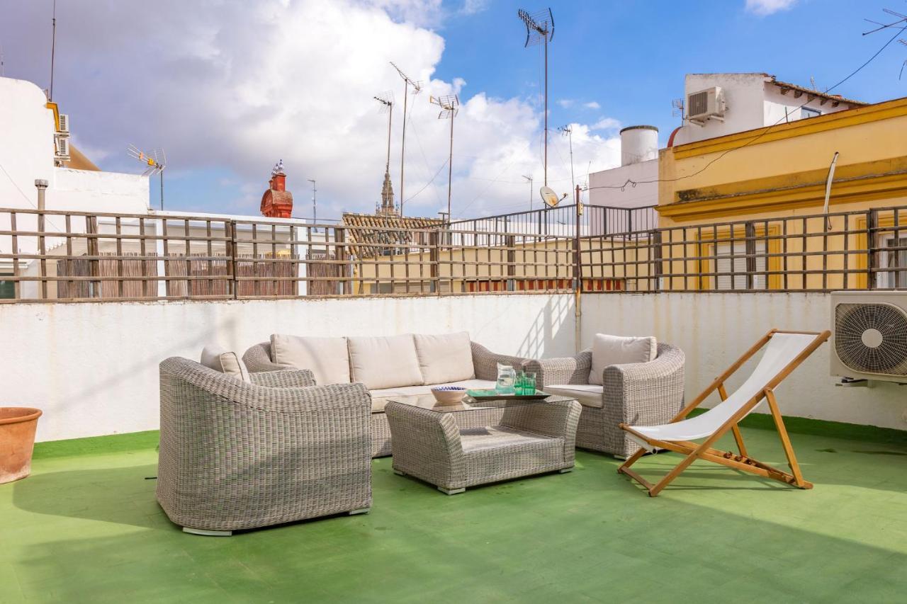 Apartament Champion Duplex Terrace And Garage Old Town 6 Pax Sewilla Zewnętrze zdjęcie